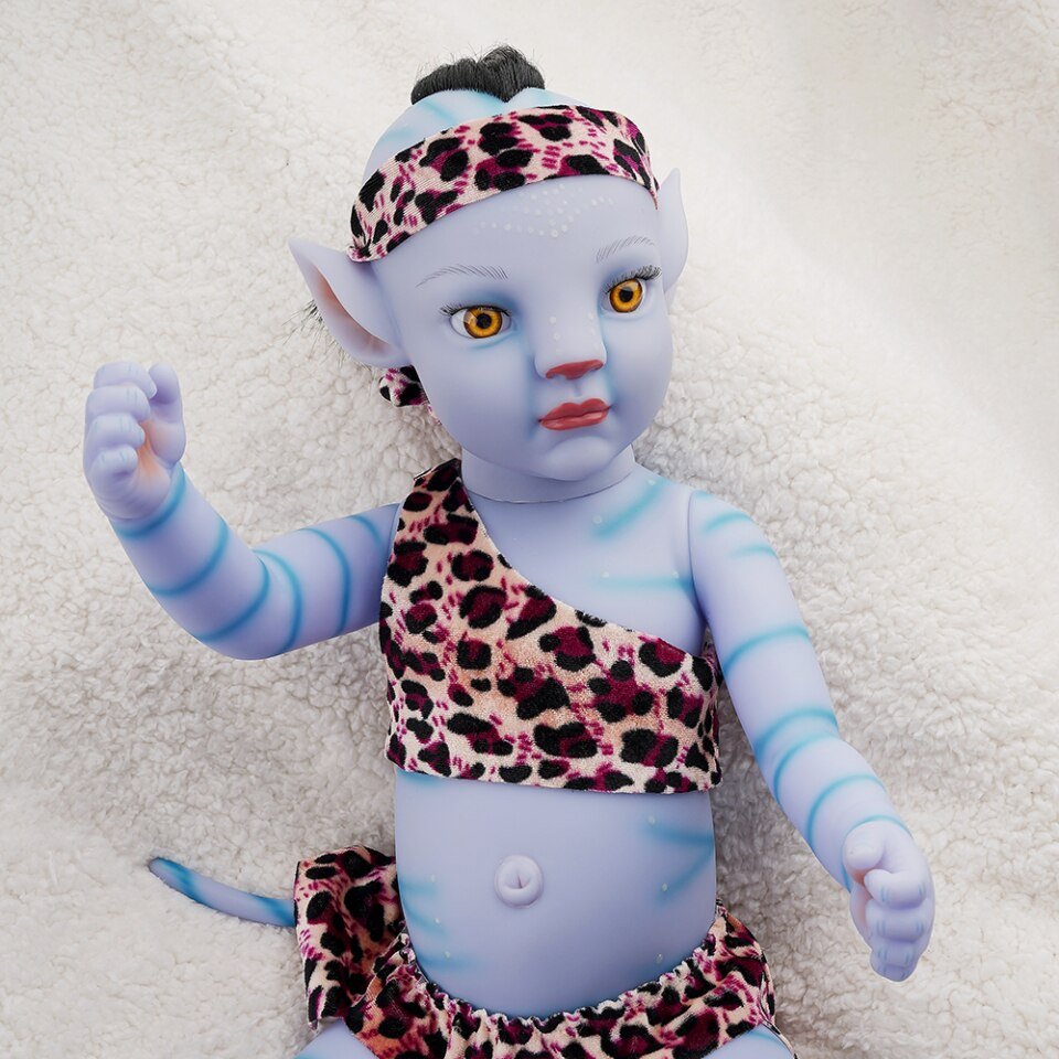 Boneca Bebê Reborn Corpo Silicone Pode Dar Banho Menina